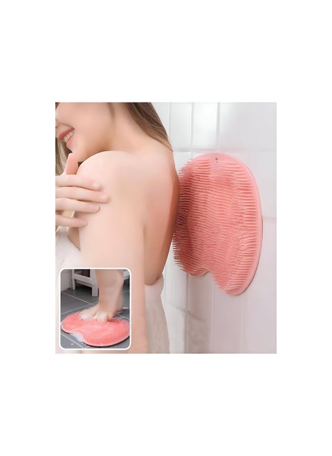 Give Your Feet A Special Pampering With This Colorful Loofah Made Of Soft, High-Quality Silicone For A Wonderful Shower Experience.