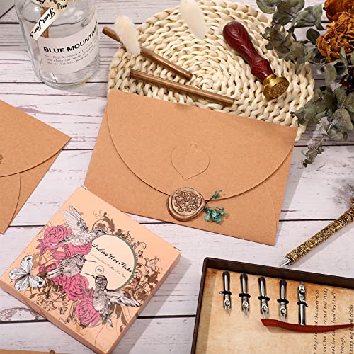 Containlol 24 Pcs Sealing Wax Sticks for Glue Gun 7 mm Mini Wax Seal Sticks for Cards Envelopes, Wedding Invitations, Gift Wrapping, Wine Packages (Bronze) - Image 5
