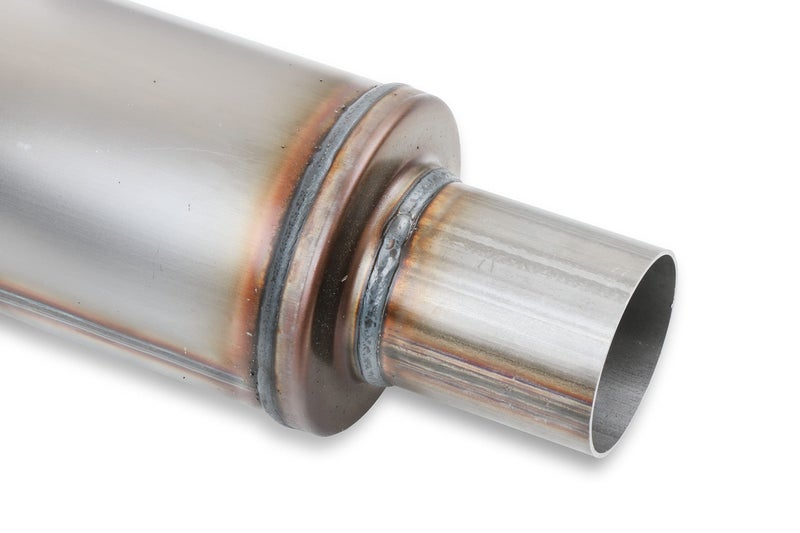 Flowmaster 10416-FM FLOWMONSTER 409SS Round CASE Absorption Muffler - Image 4