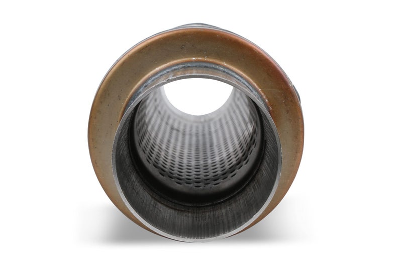 Flowmaster 10416-FM FLOWMONSTER 409SS Round CASE Absorption Muffler - Image 2