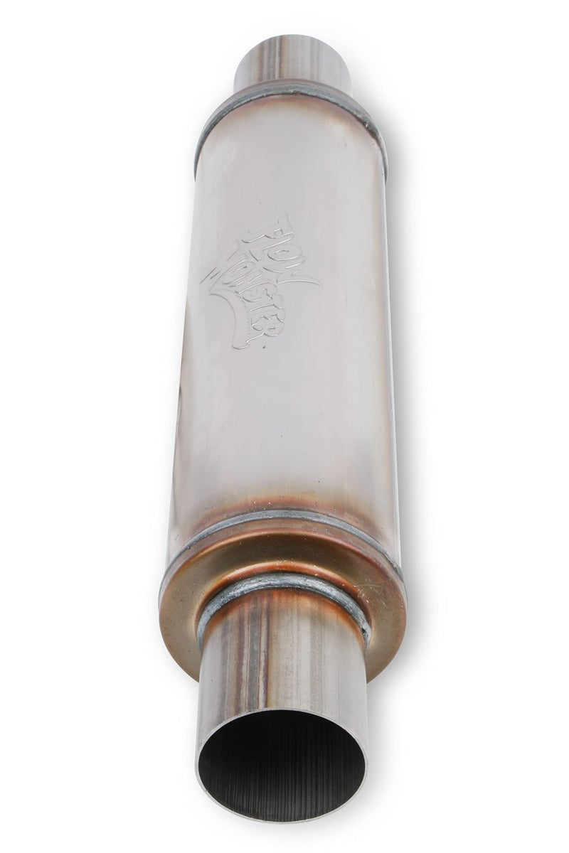 Flowmaster 10416-FM FLOWMONSTER 409SS Round CASE Absorption Muffler - Image 3