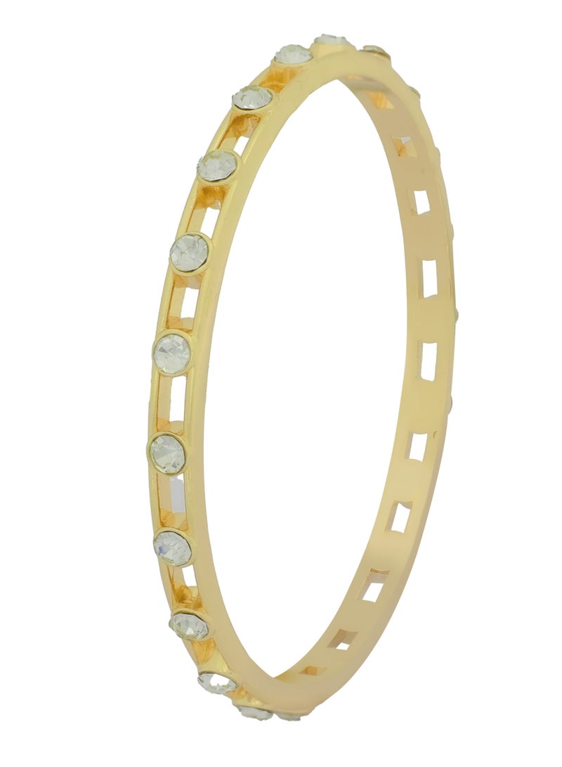 يو اس بولو اسن طقم ساعة كوارتز أنالوج فضية للنساء مع سوار - Image 5