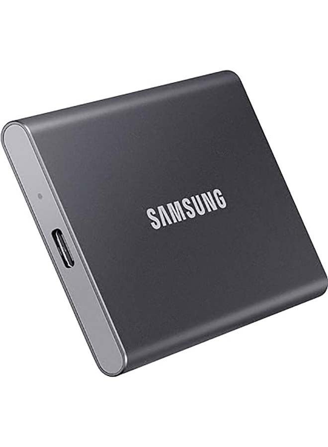 Samsung MU-PC4T0T/WW Portable SSD T7 4TB USB 3.2 Gen.2 1050MB/s Read 1000MB/s Write External SSD Hard Drive for Mac, PC, Smartphone and Game Console, Grey - Image 1