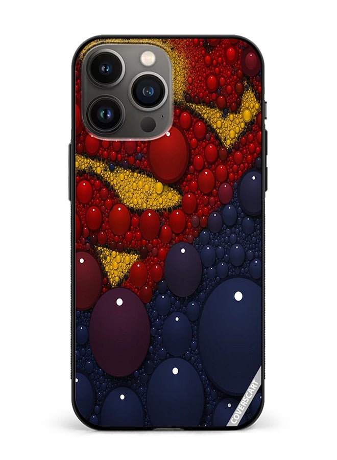 Protective Case Cover For Apple iPhone 14 Pro Max Superman Design Multicolour
