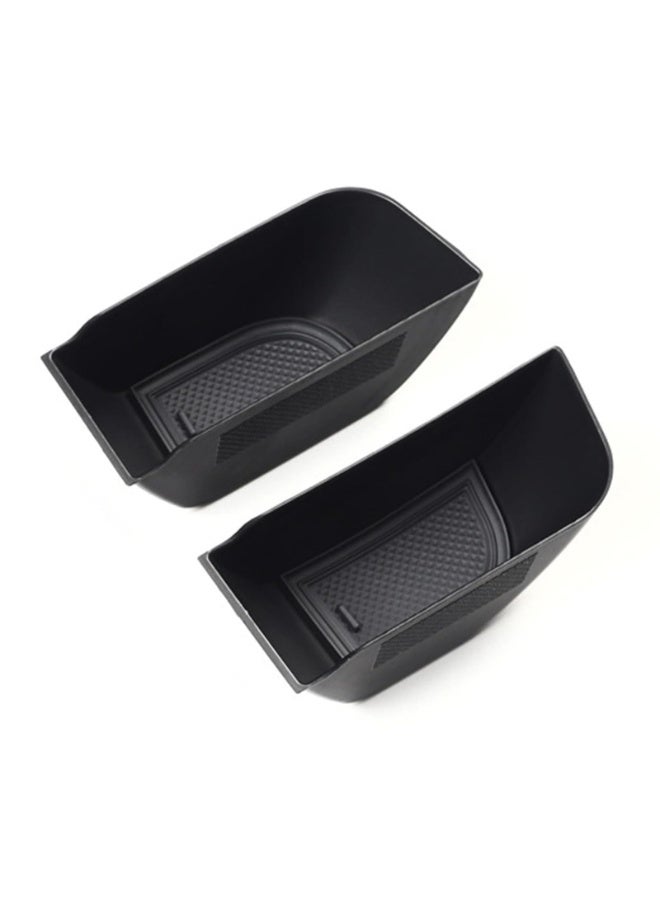 2Pcs Door Side Organizer Tray ABS Car Armrest Storage Box for Land Rover Defender 2020-2025 - Image 2