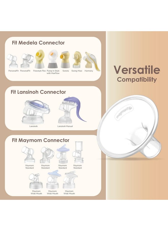 Maymom MyFit 17 mm Shields Small; Compatible with Medela Breast Pumps-PersonalFit, Freestyle, Harmony, Maxi, Freestyle Flex Connector; Connect to Maymom Widemouth/Narrow Connector, 2pcs - pzsku/ZFD7753A76567EA03C7CAZ/45/_/1736571275/3bdbbf43-d758-49d4-9463-058a45aa3061