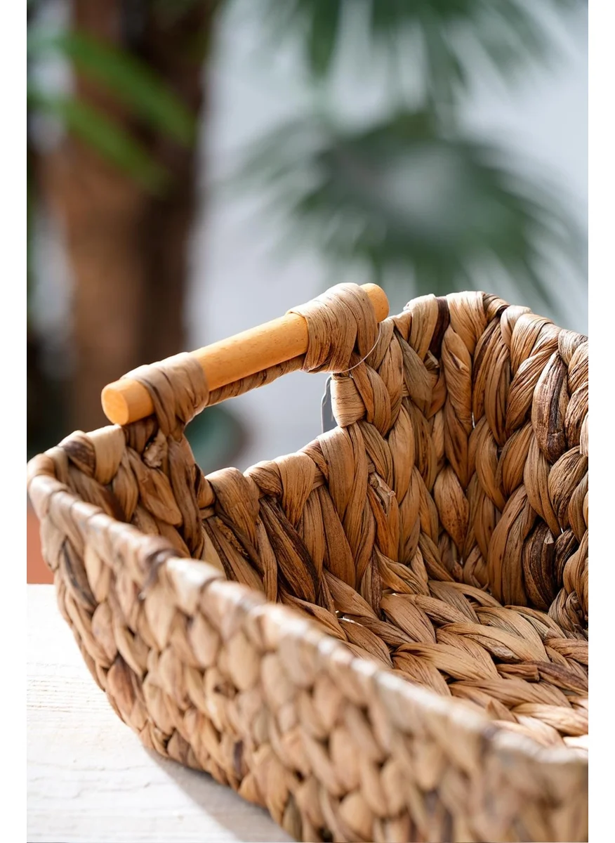 Acar Wicker Wicker Bread Basket - 30 cm