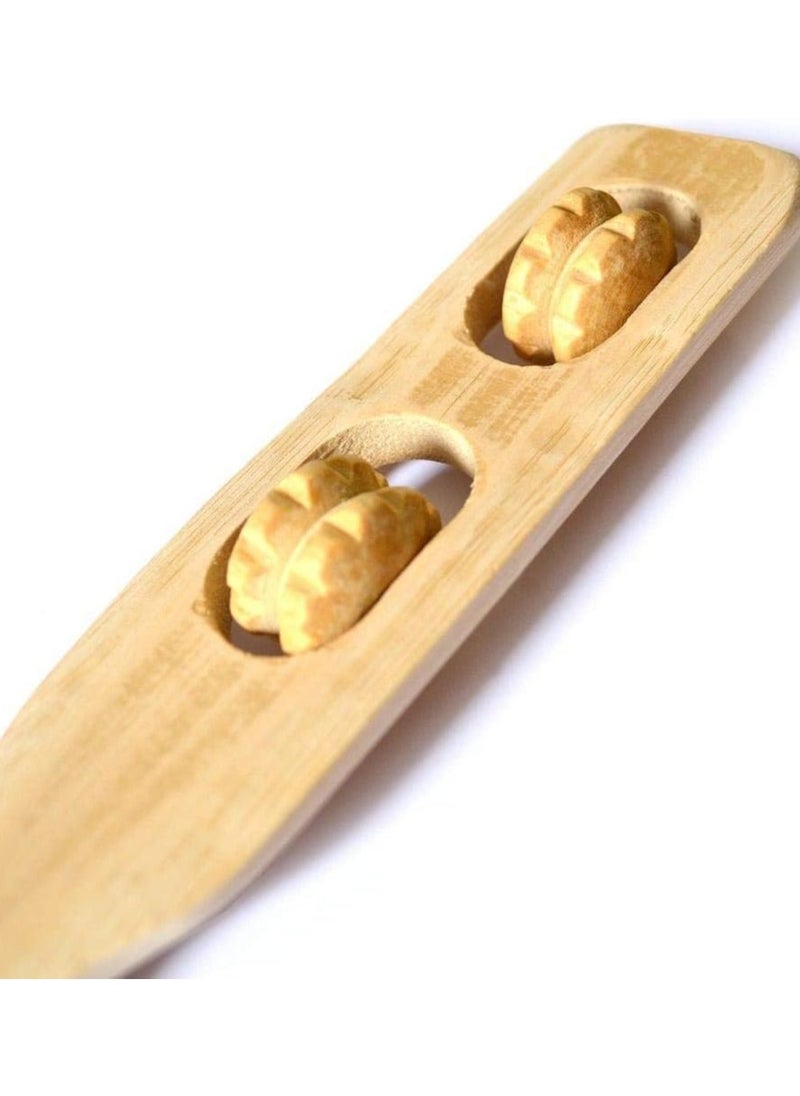 Generic Back massage brush with natural wood bristles  - Image 3