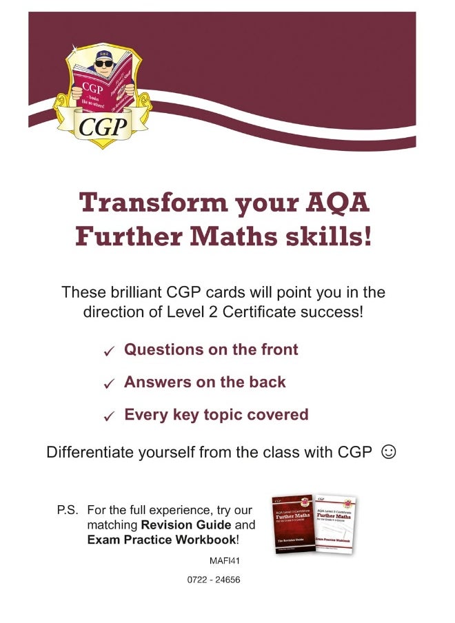 AQA Level 2 Certificate: Further Maths - Revision Question Cards  - Image 2
