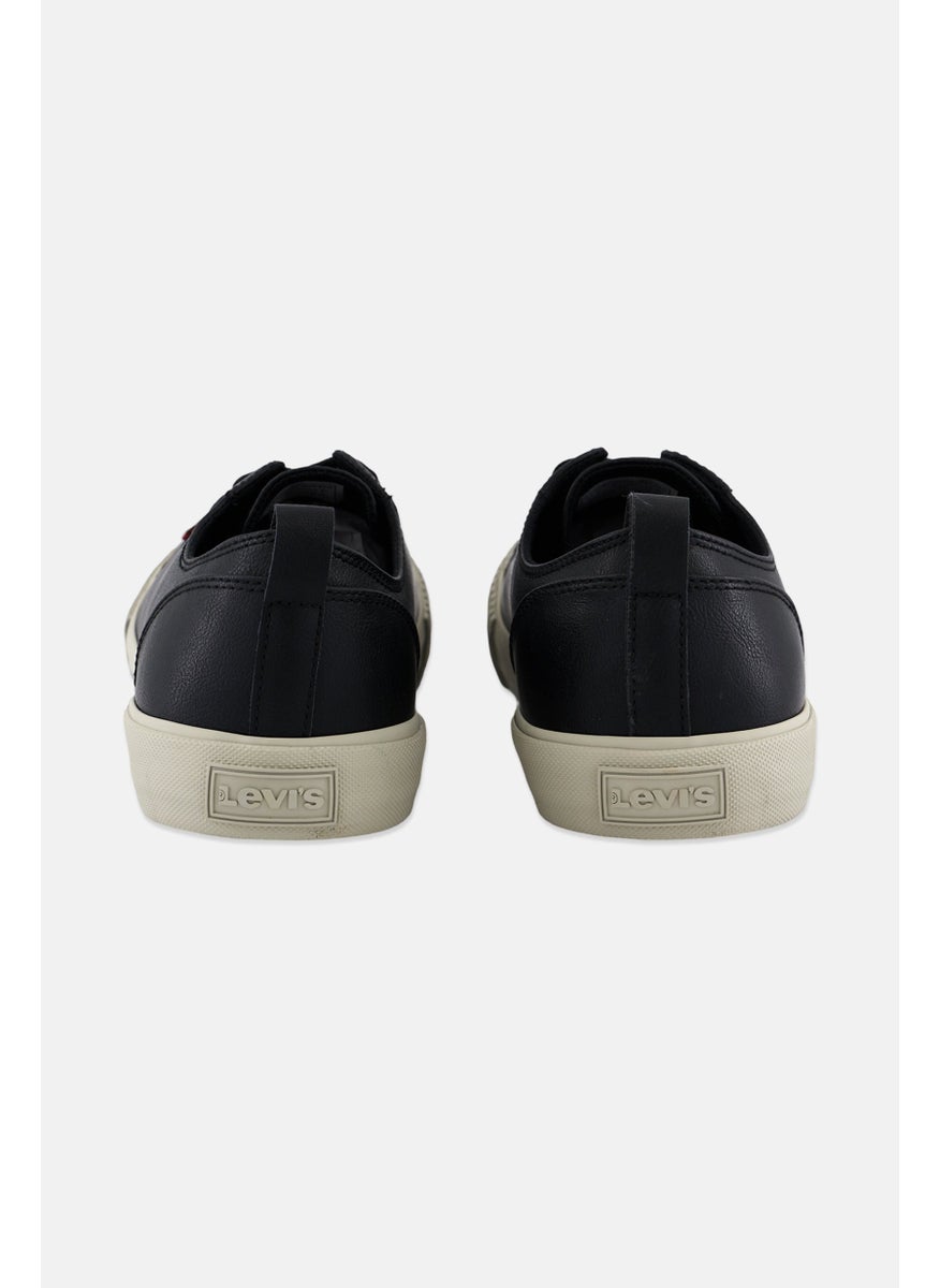 Levi's - Men Medium Lace Up Sneakers Shoes, Black - Image 1