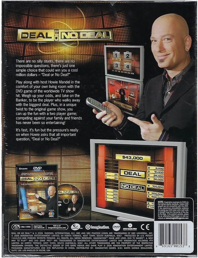 Imagination Deal or No Deal DVD Game - Image 2