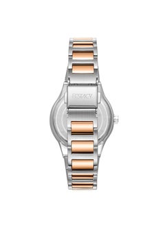 ECSTACY Ecstacy Women's GM10 Movement Watch, Analog Display and Stainless Steel Strap - E23509-KBKK, Two Tone Rose Gold  - Image 3