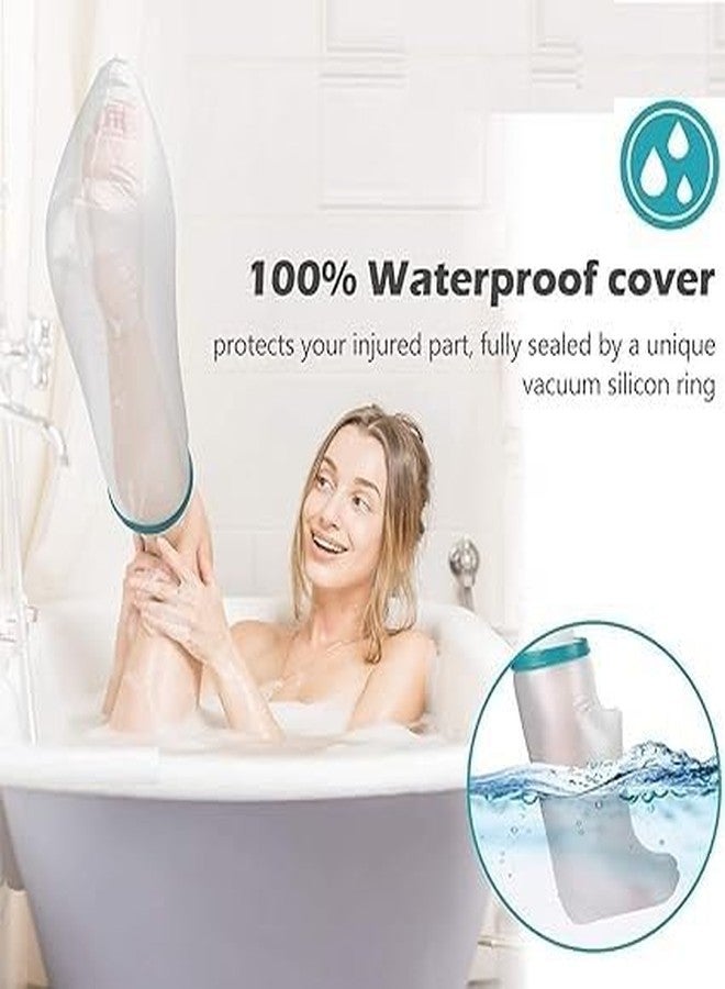 REDUCK غطاء قدم مقاوم للماء متطور من ريداك | واقي متين للاستحمام | غطاء قدم مقاوم للماء للاستحمام - Image 4