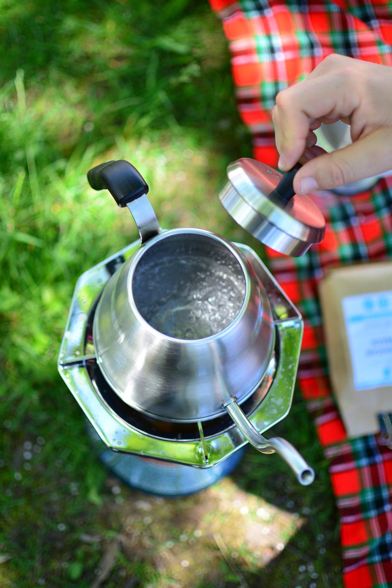 GROSCHE - Marrakesh Gooseneck Kettle Stovetop - 34 oz Stainless Steel Pour Over Coffee & Tea Kettle - Gooseneck Design for Precise Pouring, Integrated Thermometer for Optimal Brewing Temperature - Image 5