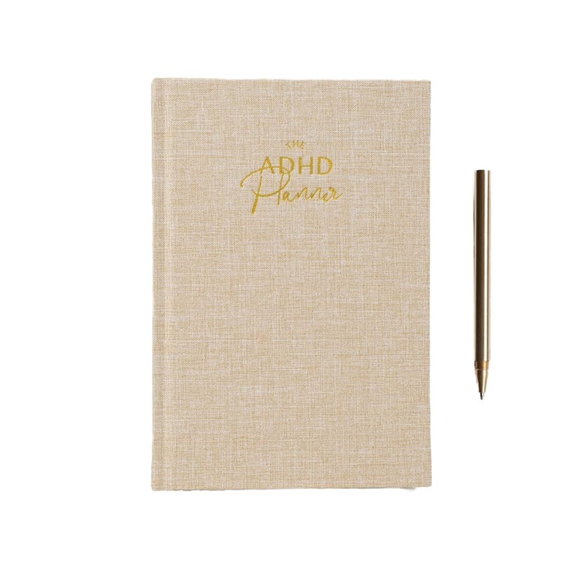 The ADHD Planner for Adults Undated Daily Weekly ADHD Journal for Disorganized People 90 Days Habit Tracker Record Emotions Mood Academic Goals Structure Focus for Adults Brains