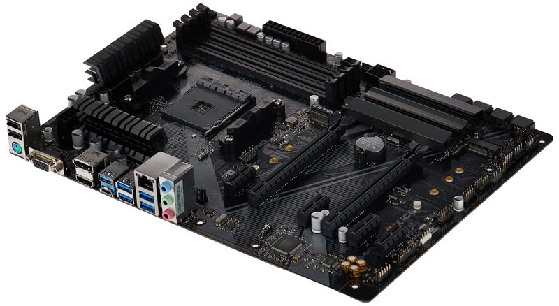 Asrock B450 PRO4 R2.0 AM4 AMD Promontory B450 SATA 6Gbps ATX AMD Motherboard - Image 4