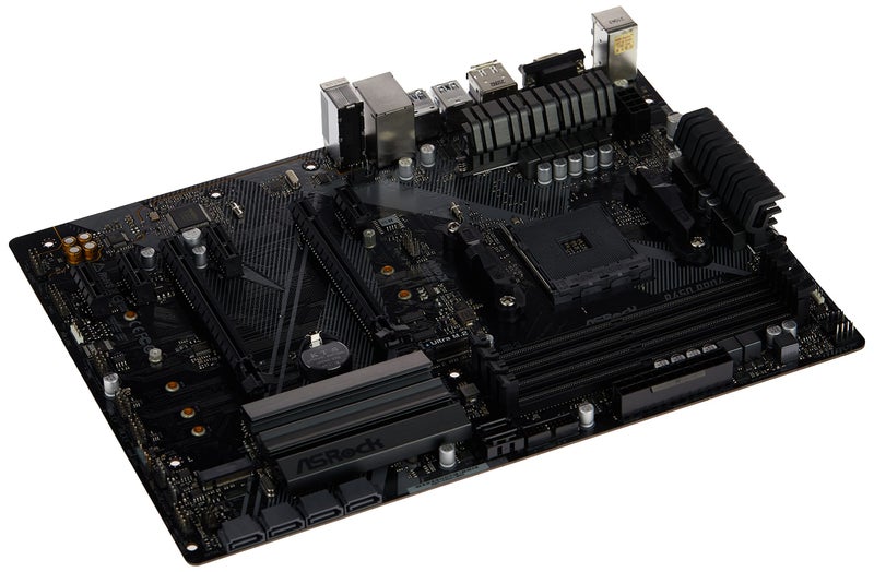 Asrock B450 PRO4 R2.0 AM4 AMD Promontory B450 SATA 6Gbps ATX AMD Motherboard - Image 3