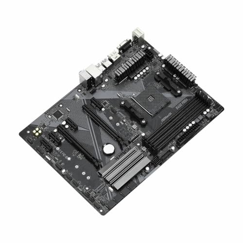Asrock B450 PRO4 R2.0 AM4 AMD Promontory B450 SATA 6Gbps ATX AMD Motherboard - Image 1