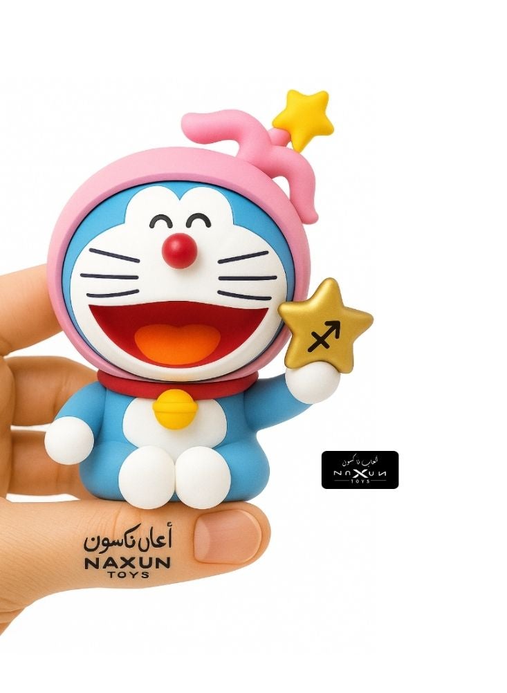 Doraemon Cute Doraemon Collectible Figure – Zodiac Sagittarius Star Edition PVC Toy - Image 2