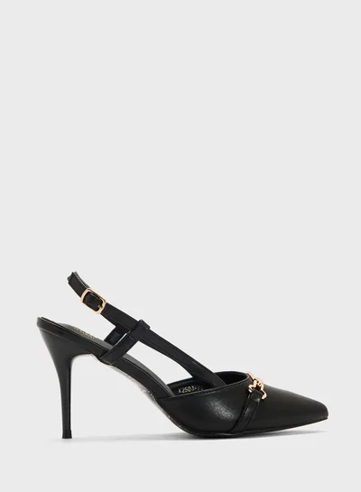 ELLA Sling Back Heeled Pump