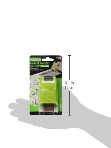 Plus Guard Your ID Roller Stamp, Green - Image 3