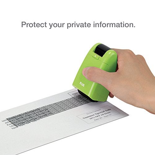 Plus Guard Your ID Roller Stamp, Green - Image 2