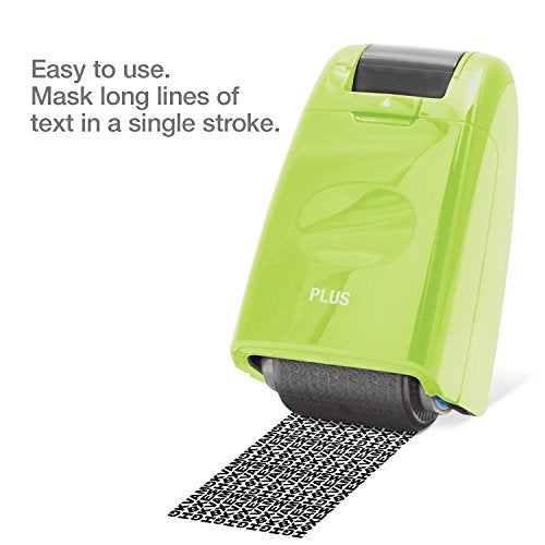 Plus Guard Your ID Roller Stamp, Green - Image 4