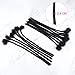 MIUULAAR Loc Extension Human Hair 0.4cm Thickness 8 Inch 100 Strands Natural Black Full Handmade Permanent Locs Can Be Dyed and Bleached for Women Men Kids Dreadlock Extensions Real Human Hair - Image 3