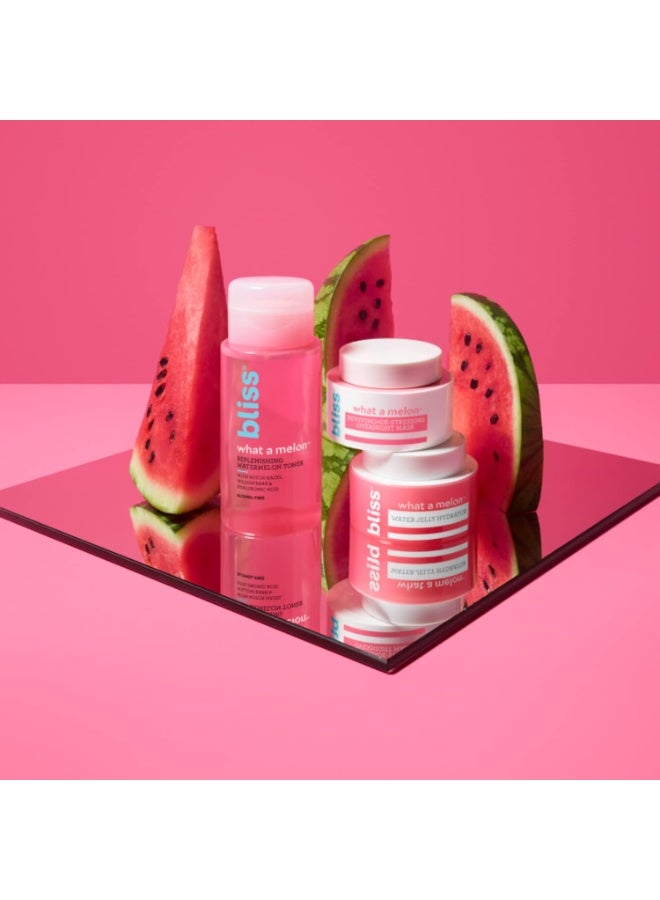 Bliss What a Melon Replenishing Watermelon Toner - 7 Fl Oz - Witch Hazel & Willow Bark - Replenishes, Refreshes and Energizes Tired Skin - Clean - Vegan & Cruelty-Free - Image 5
