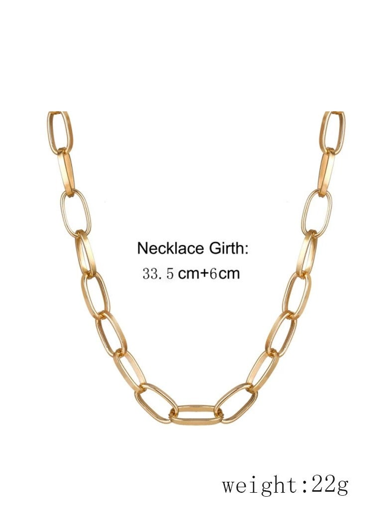 Zeno Coarse chain clavicle chain For Women - Image 2