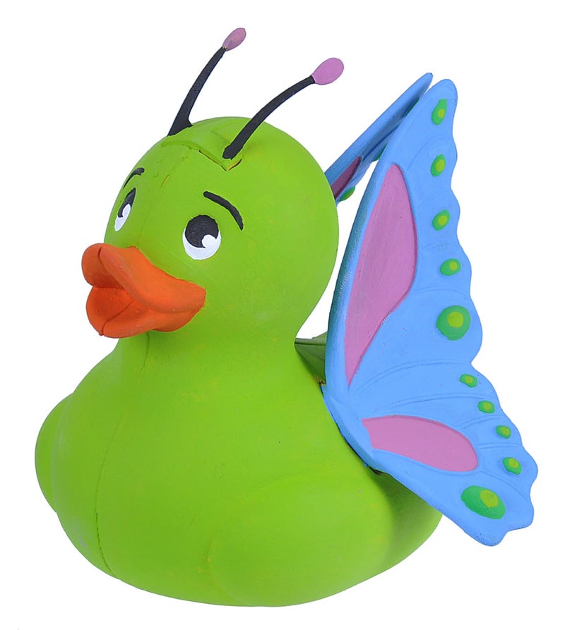 Wild Republic Rubber Duck Butterfly Gift for Kids Great Gift for Kids and Adults 4 inches - Image 3