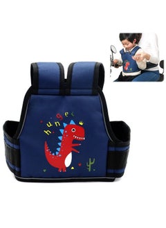 Snowie Soft Kids Safety Belt For Two Wheeler With Reflective Strips Portable Seat Belt Children Motorcycle Harness For Motorcycle Bike Adjustable Safety Harness For Boys Girls (2 12Years)  - Image 1