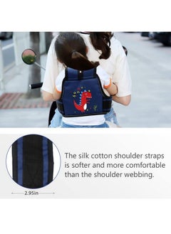 Snowie Soft Kids Safety Belt For Two Wheeler With Reflective Strips Portable Seat Belt Children Motorcycle Harness For Motorcycle Bike Adjustable Safety Harness For Boys Girls (2 12Years)  - Image 3