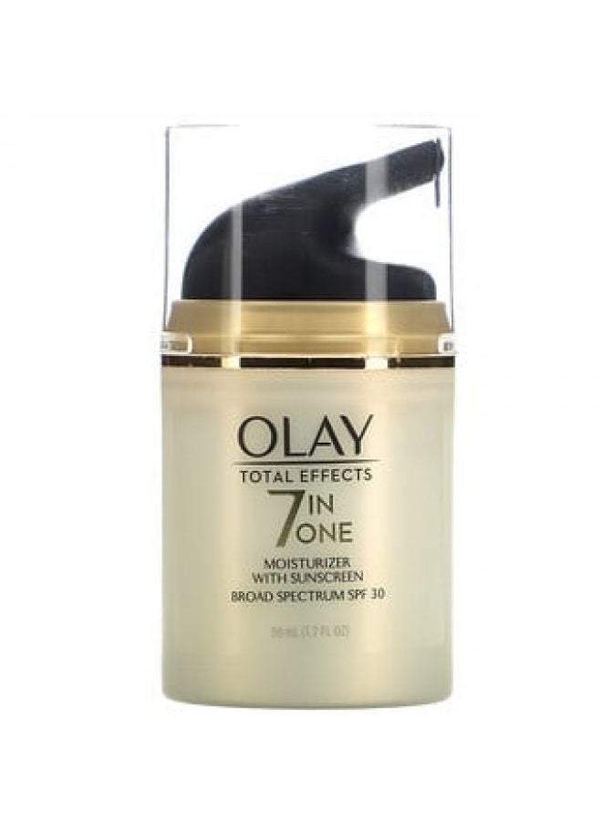 Olay - Olay Total Effects 7-in-One Moisturizer with Sunscreen SPF 30 1.7 fl oz 50 ml - Image 1