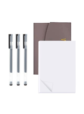 3 Pcs Black Gel Pens and 100 Sheets Blank Notepad - pzsku/ZFD7848D0F229AC828940Z/45/1746229758/73878214-1eef-4315-8446-4963da0bdd7a