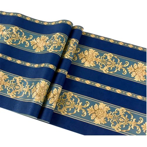 FOKRIM Royal Blue Wallpaper for Walls Sticker 45x300cm 14-sqft - Peel and Stick Removable Self Adhesive Waterproof Wall Paper for Home Kids Room Play Room - Image 4
