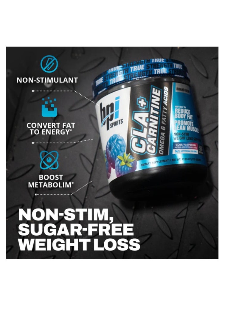 BPI SPORTS - BPI CLA + Carnitine 50 Servings Rainbow Ice - Image 1