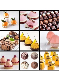Spaceshoop Silicone Half Balls Soap Biscuits Chocolate Candle Mould, 6 Cavity Tray, Random Colour (35 Cavity)  - Image 5