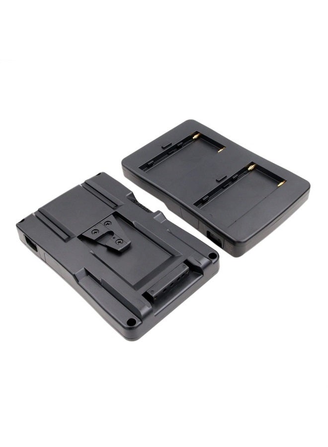 HangTon NP-F970 F750 F550 Battery Plate to V-Lock V-Mount Buckle Bracket Adapter Converter D-tap 16.8V for Sony Anton Bauer Camera Monitor - Image 1