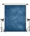 Kate 5x7ft Blue Abstract Photography Backdrop Blue Headshot Portrait Background Photo Fabric Studio Props - Image 2
