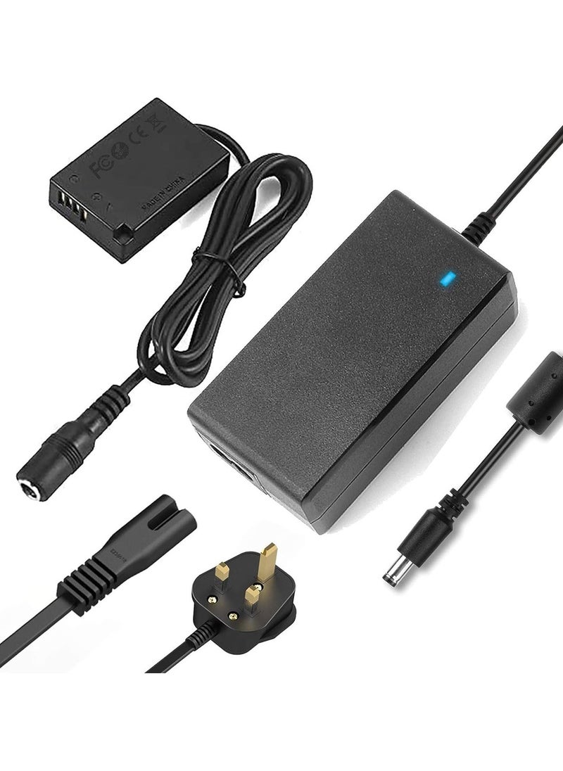 JAJEEK E18 AC Power Adapter & DR-E18 Dummy Battery LP-E17 DC Coupler Charger Kit for Canon EOS Rebel SL2 SL3 T6i T6S T7i T8i 200D 200D II 250D 750D 760D 800D 77D - Continuous Power Supply for Studio & Extended Shoots  - Image 1