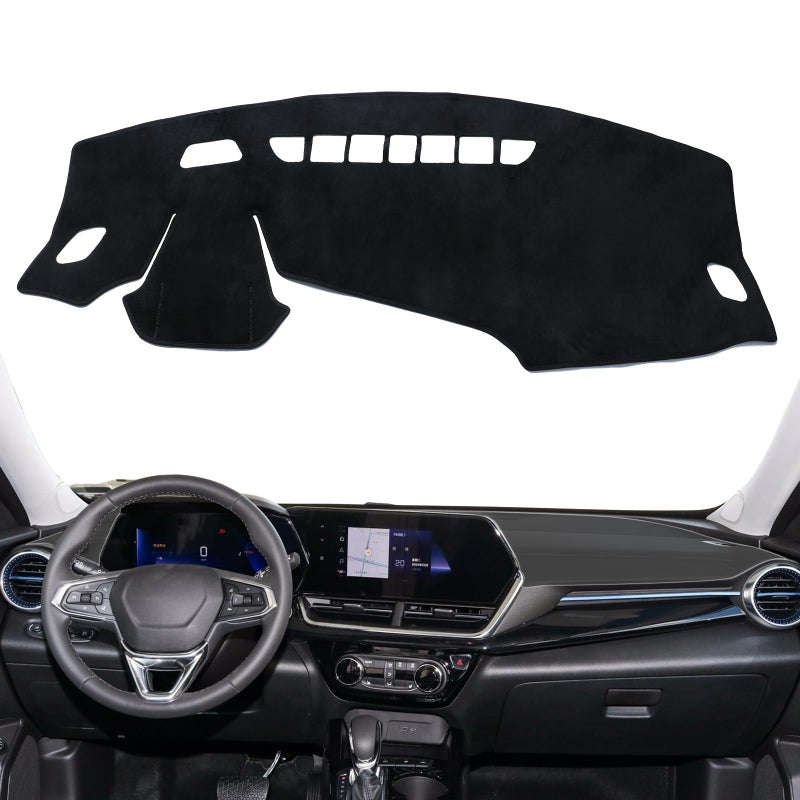 smabee Dashboard Cover for 2024 2025 Chevrolet Chevy Trax Dash Mat Dashboard Pad Sunshade Dashmat Center Console Protector Cover Mat 2024 2025 Trax Accessories