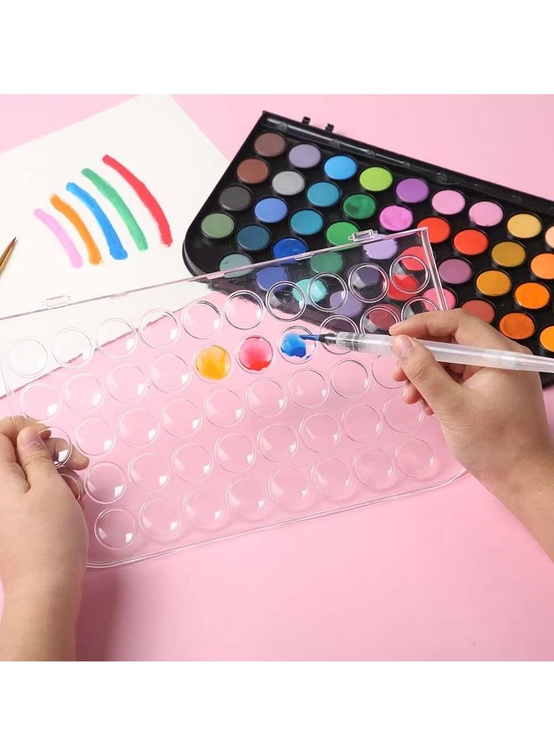 XiuWoo Watercolor Paint Set, 48 Water Colors Kit with 1 Squirrel Brushes, Palette, Pen, Non Toxic Painting Supplies for Kids, Adults, Students, Beginners and Artists - Image 2