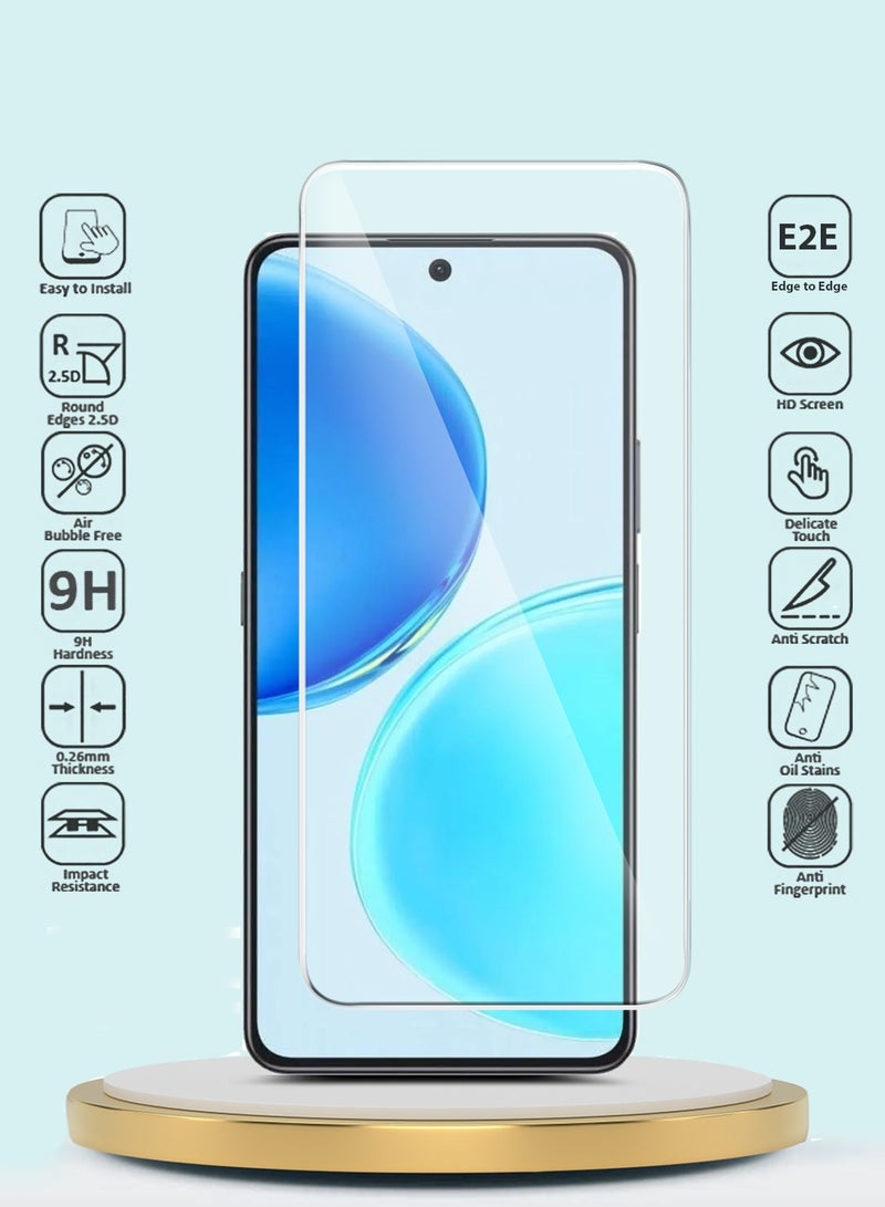 GMAX Honor X8d 4G 2025 GMAX Premium Series Curved Edges 9H 2.5D Tempered Glass Screen Protector - Clear - Image 2