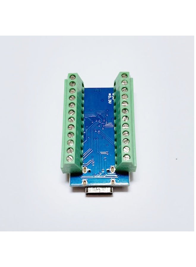 Pro Micro ATmega32U4 5V 16MHz Replace ATmega328 With Pre Soldered Screw Terminal For Leonardo USB Type C Interface  - Image 4