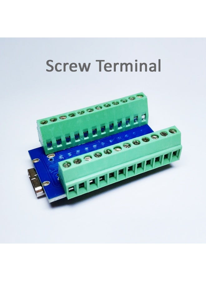 Pro Micro ATmega32U4 5V 16MHz Replace ATmega328 With Pre Soldered Screw Terminal For Leonardo USB Type C Interface  - Image 3