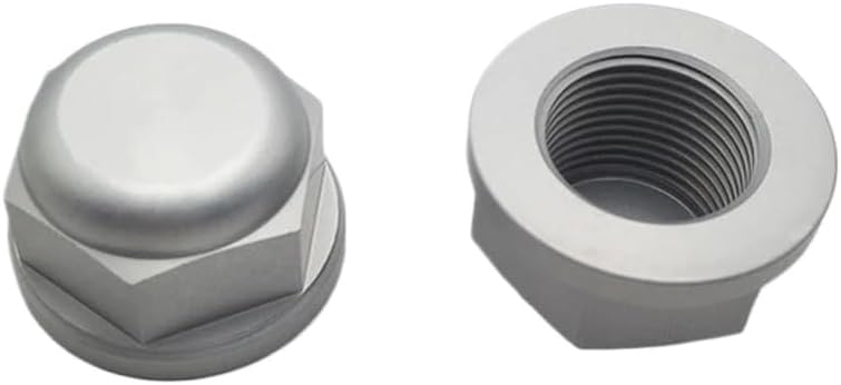 Aluminum Rear Axle Bolt Nut Cap Covers 2 Pcs Compatible With KTM Husqvarna GasGas - Image 1