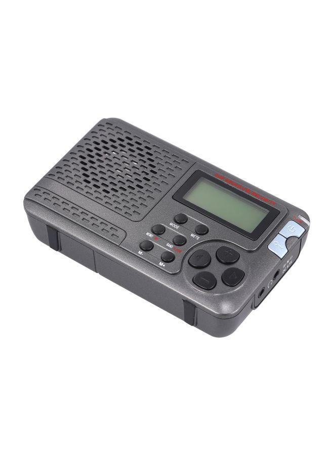 NIBEMINENT Portable Stereo DSP Radio Receiver V7595 Grey - Image 4