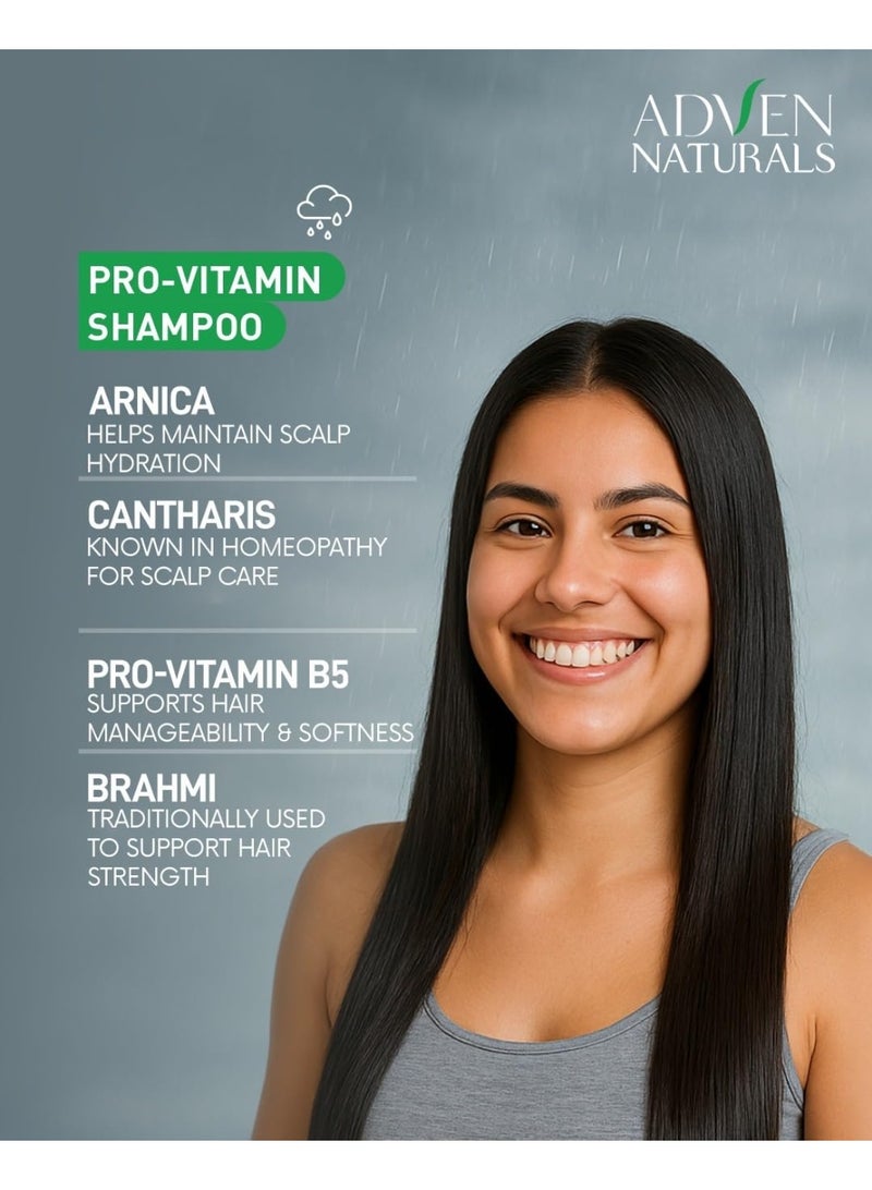 Adven Naturals Pro-Vitamin Shampoo With Abc - (200 ML x 2) - Image 5