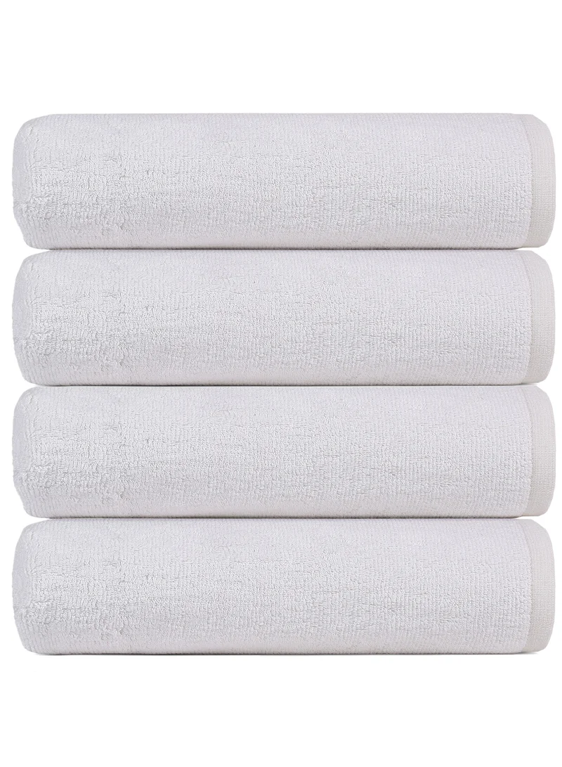 Bliss Casa Bliss Casa 100% Cotton Hand Towels (4 Pack, 40x70 cm) - 600 GSM Large Hand Towels Super Absorbent and Soft Hotel Towels, Ideal for Use in Hotels and Restaurants